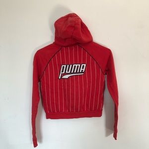 Puma cropped hoodie
